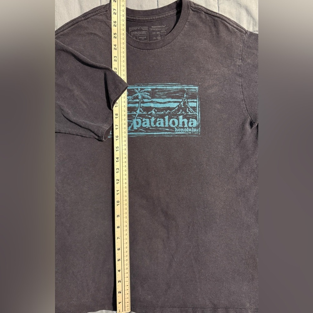 Patagonia Pataloha Honolulu Tee Men’s Small Recycled Cotton Graphic Shirt - Picture 5 of 11